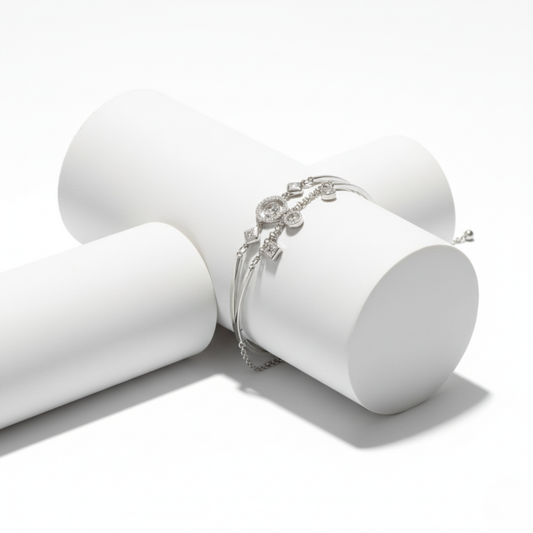 Geo Dangle Orbit Layered