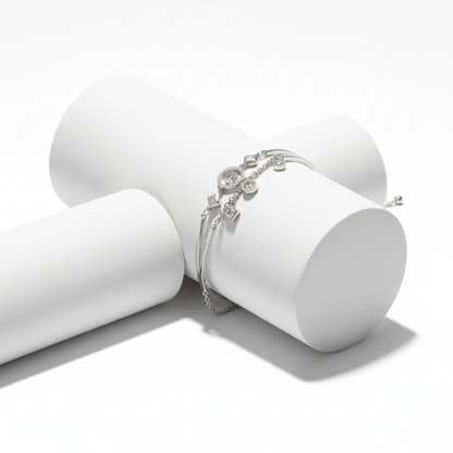 Geo Dangle Orbit Layered