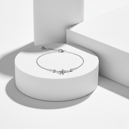 Pavé Airplane Wanderlust Bracelet