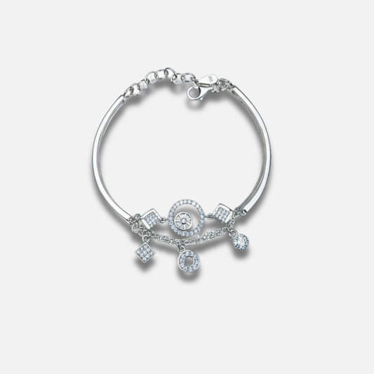 Geo Dangle Orbit Layered