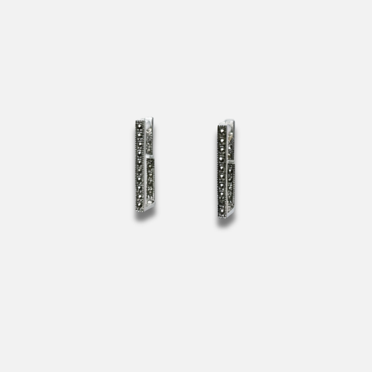 Vintage Marcasite Bar Studs