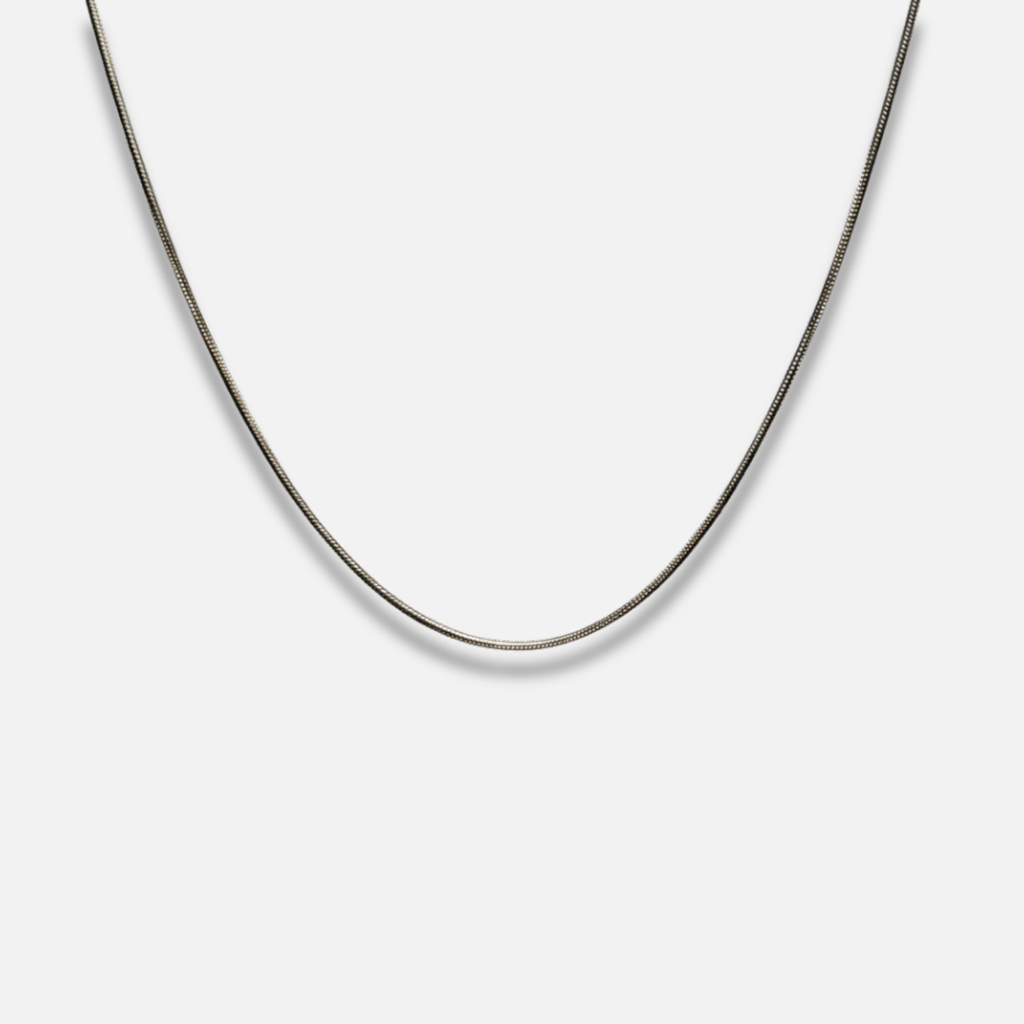 Liquid Silver Serpent Chain