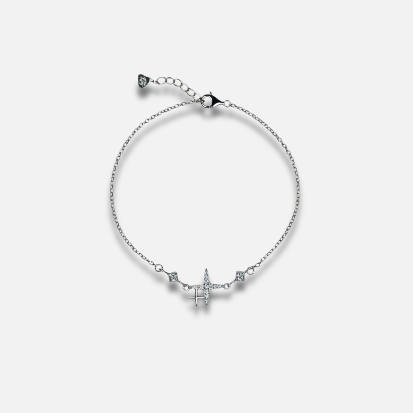 Pavé Airplane Wanderlust Bracelet