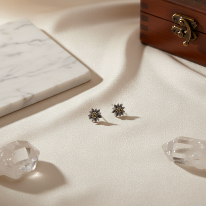 Edelweiss Bloom Studs